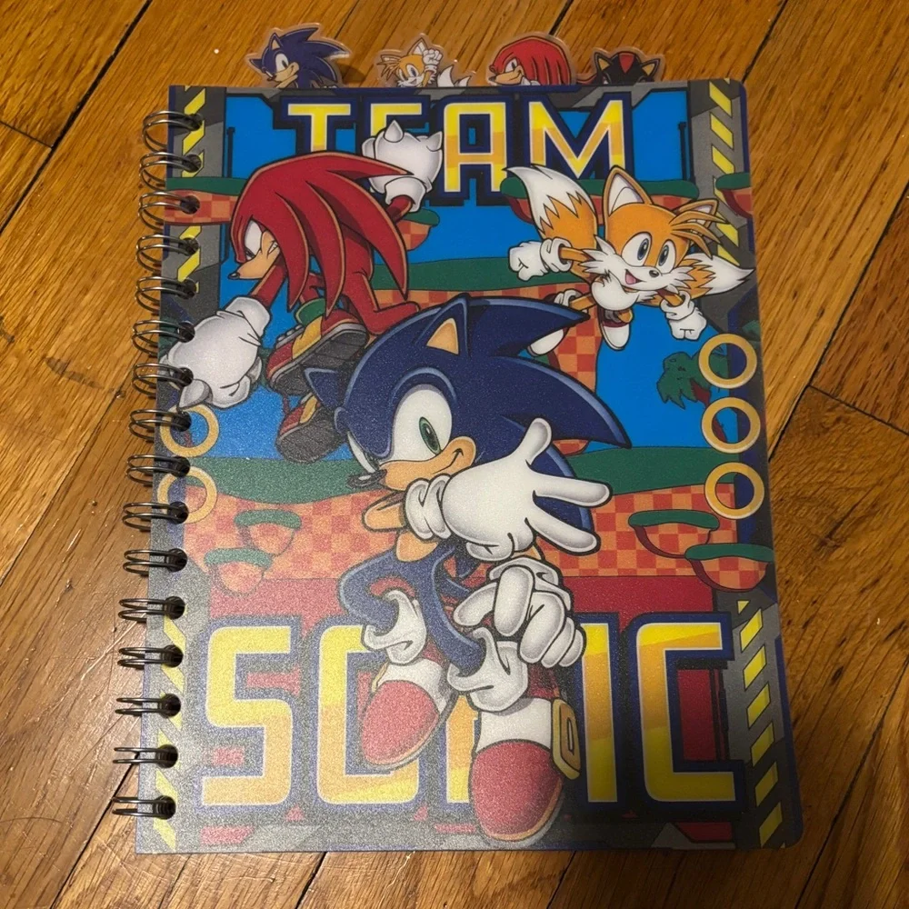 Sonic the Hedgehog Spiral Notebook